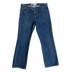 Vintage Gap Bootcut 100% Cotton Jeans Womens Size 14 Medium Wash 34x30